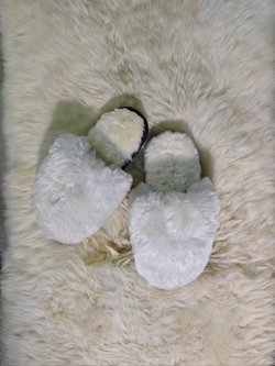 Женские тапочки из овчины