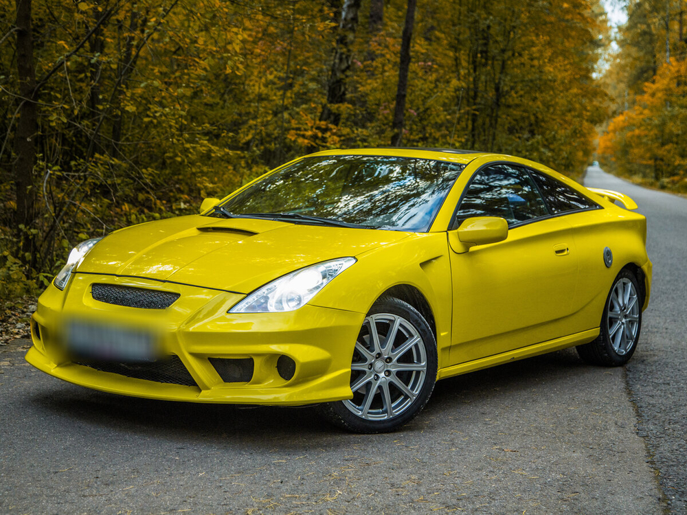 Порог задний левый Toyota Celica T230 1999-2006 (1мм)
