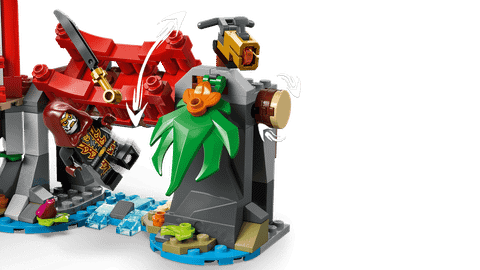 Конструктор LEGO Ninjago 71857 Ninja Vehicle Tree House Battle