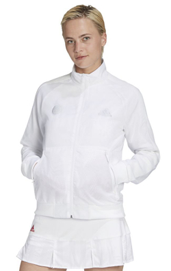 Женская Кофта теннисная Adidas Tennis Uniforia Jacket W - белый