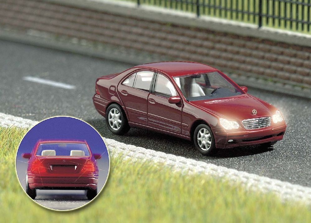 Автомобиль Mercedes-Benz C-Klasse, свет, 14-16 V (H0, 1:87)