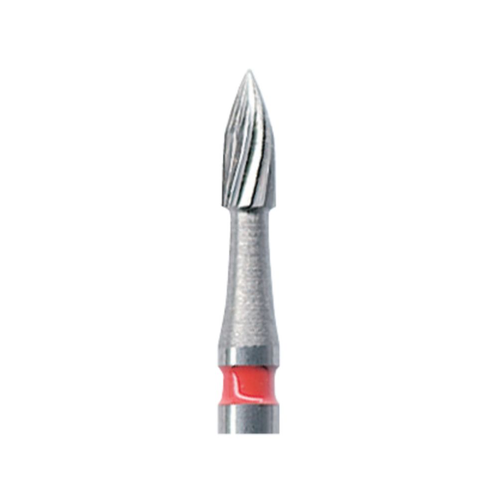 EDENTA TC46.314.012 Твердосплавный финир TC46 FG, d 1,2 мм, 12 лезвий, форма пламя