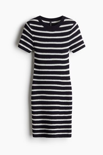 Облегающее вязаное платье - H&M