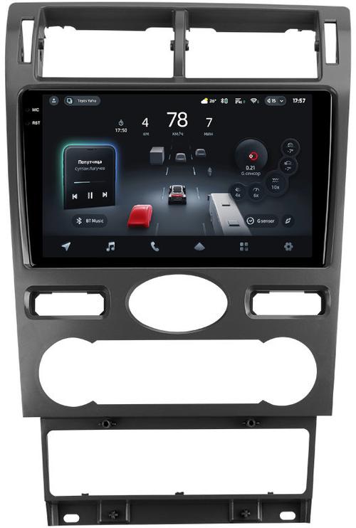 Магнитола для Ford Mondeo 3 2000-2006 (климат) - Teyes CC4-PRO монитор 9.5" 2K QLED на Android 13, Быстрейшая, Snapdragon 778G, ИИ, CarPlay, DSP, 4G SIM-слот
