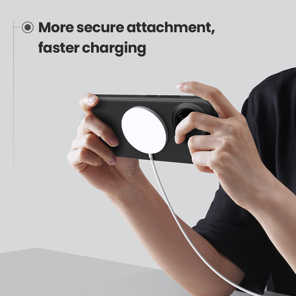 Чехол от Nillkin c поддержкой MagSafe для Xiaomi Poco F7 Ultra и Redmi K80 Pro, серия Super Frosted Shield Pro Magnetic