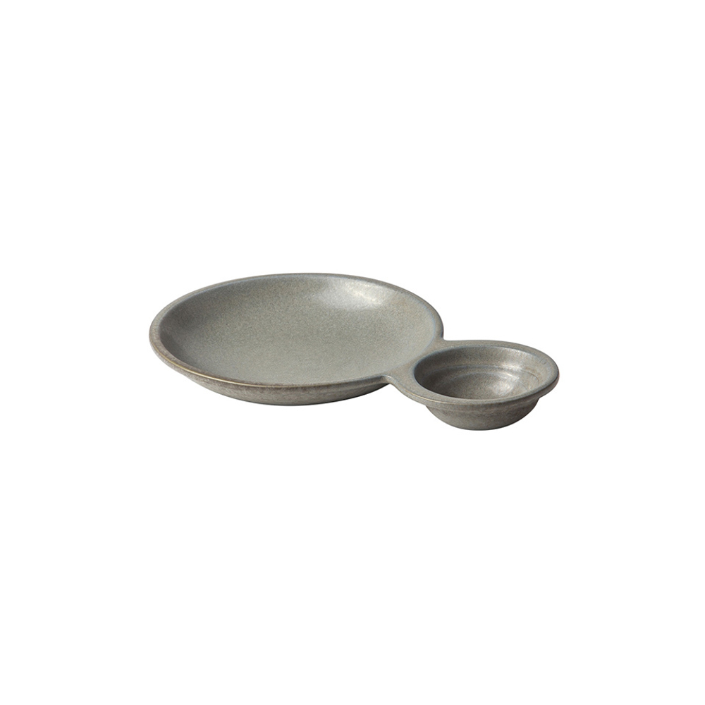 Тарелка Roomers Tableware Isamu Grey l9252-648u