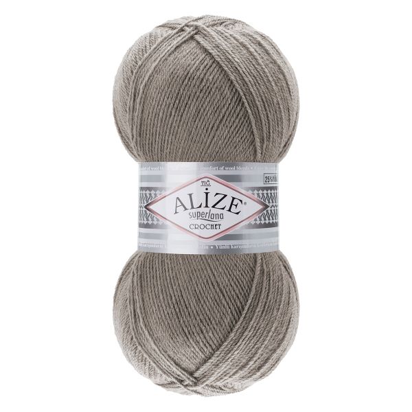 Пряжа Alize (Ализе) Superlana TIG / уп.5 мот. по 100 г, 570м, 283 лён