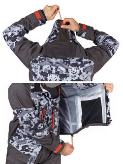 Костюм Norfin PRO DRY 3 CAMO 06 р.XXXL