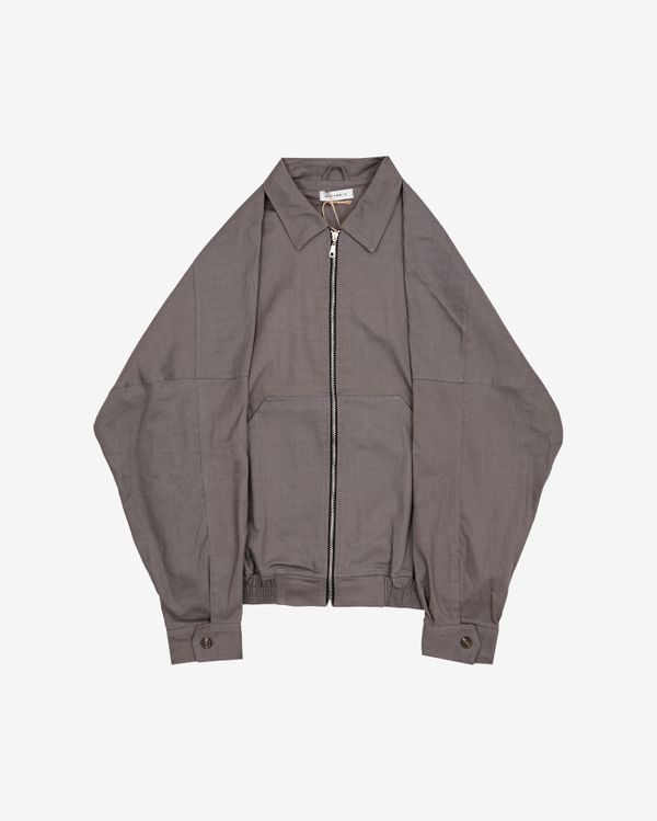 Куртка Zip-Up Shirt Jacket Shark Skin серая - фото 1