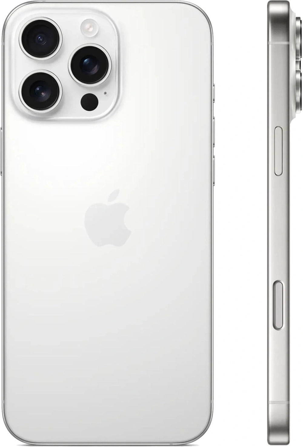 Смартфон Apple A3296 iPhone 16 Pro Max 512Gb белый титан моноблок 3G 4G 1Sim 6.9" 1320x2868 iOS 18 48Mpix 802.11 a/b/g/n/ac/ax/be NFC GPS Protect