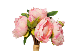 Букет розовыx пионов искусственный 30см Garda Decor 9F27800PN-4183