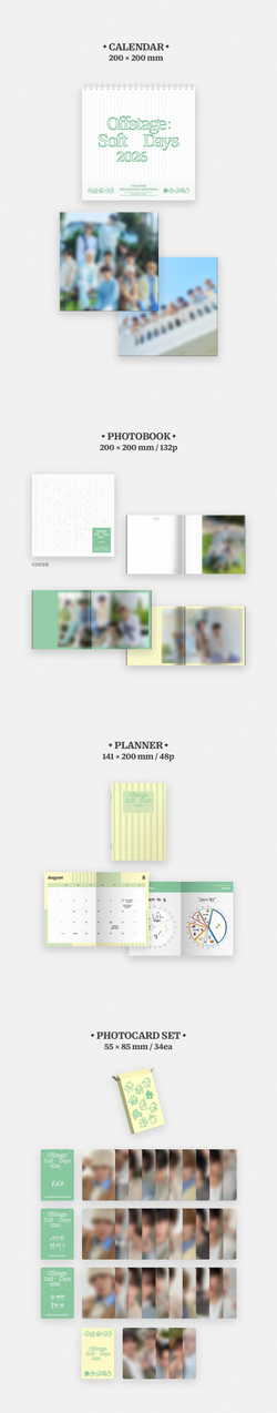 TREASURE - 2026 Season’s Greetings [Offstage : Soft Days] -Full Package-