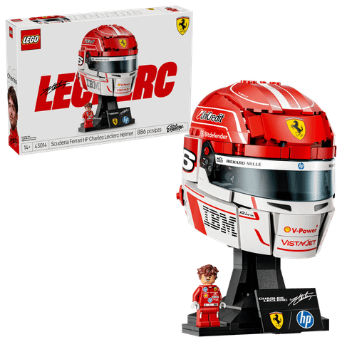 Конструктор LEGO Editions 43014 Scuderia Ferrari HP Charles Leclerc Helmet