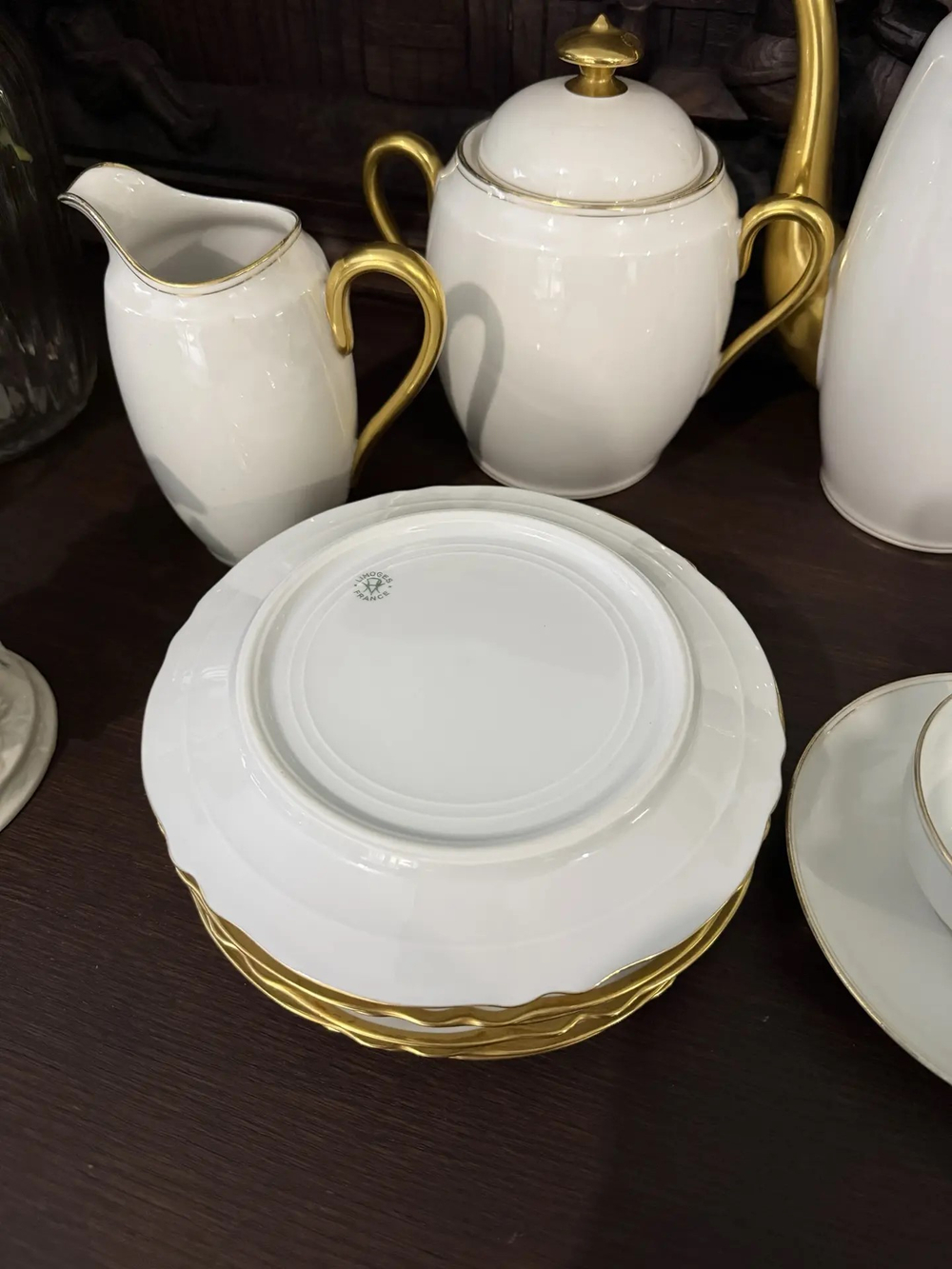 Чайный сервиз на 7 персон «Limoges»