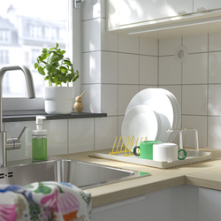 IKEA RINNIG  (ИКЕА РИННИГ)  -  Держатель для тарелок - жёлтый