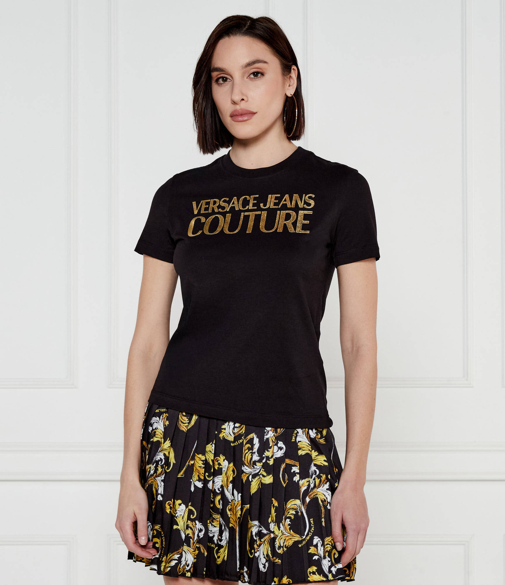 Футболка Versace Jeans Couture - черный(78HAHT01CJ00T)