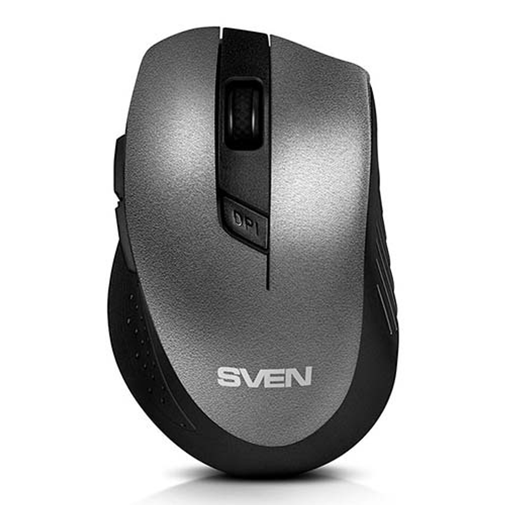 Мышь SVEN RX-425W, серая (беспроводная 2.4 GHz)