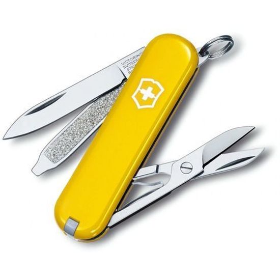 Нож Victorinox Мод. Classic Yellow жёлтый (58 мм) - 7 функций