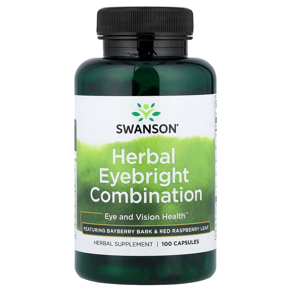 Swanson Vitamins, Травяная очанка, 100 капсул