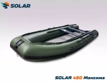Лодка надувная моторная solar-480 к
