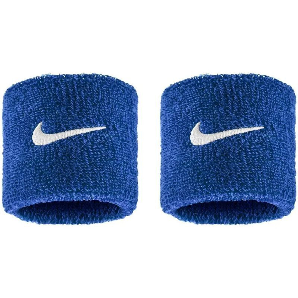 Теннисные напульсники Nike Swoosh 2P - game royal/white