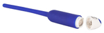 Полый уретральный вибростимулятор Dilator Vibrator (Цвет: синий)