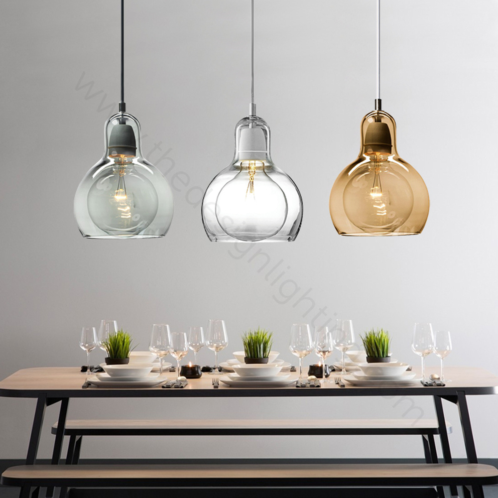 Pendant design lamp MEGA BULB by &TRADITION