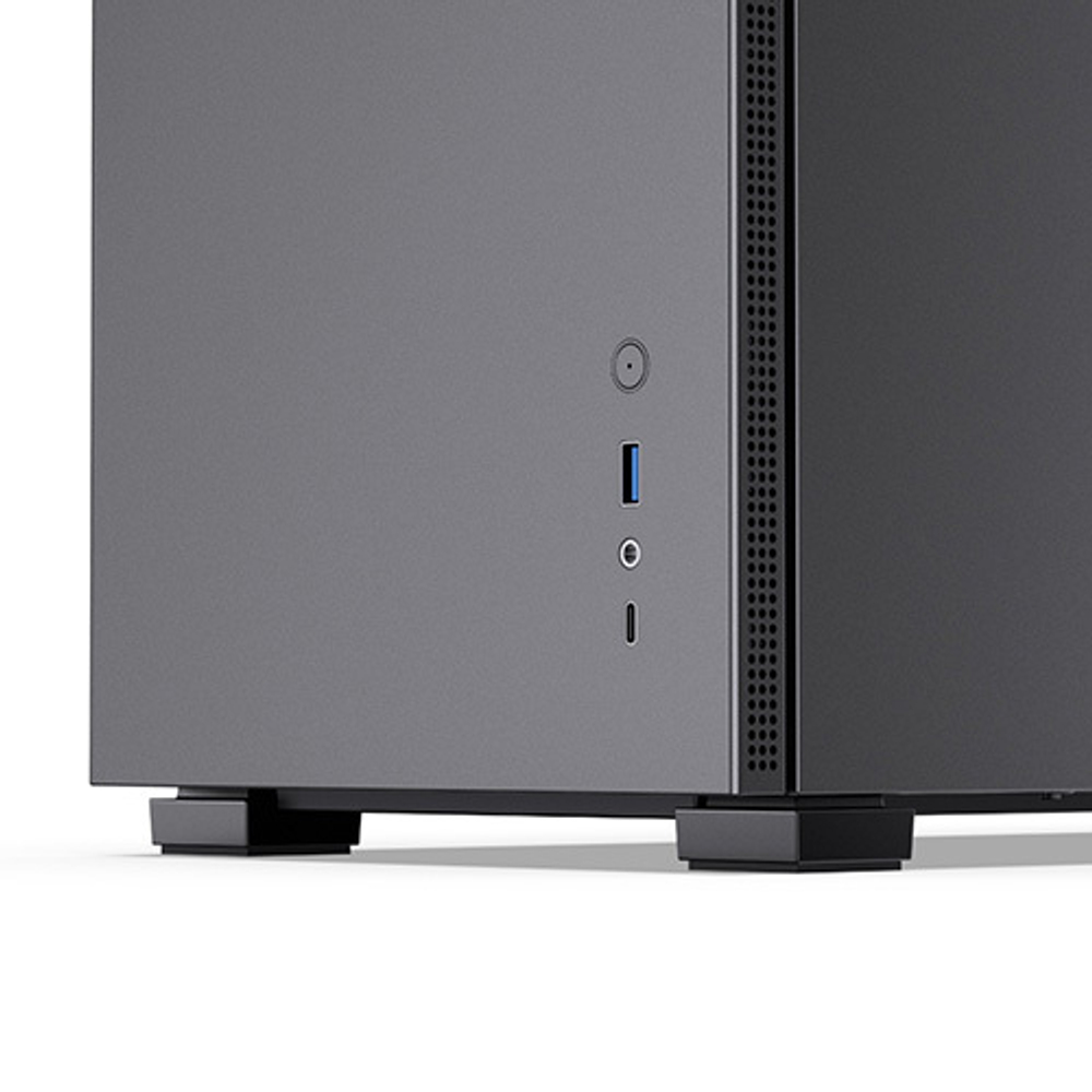 Корпус JONSBO D41 STD SC, 8" Color LCD, mini-ITX, micro-ATX, ATX, черный (без БП)