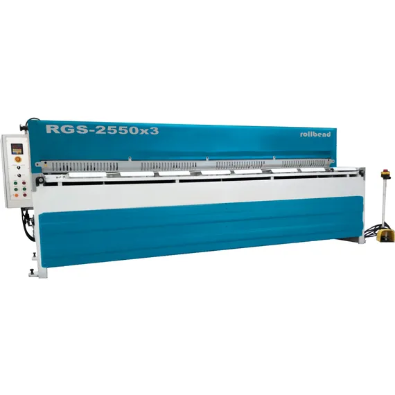 Электромеханическая гильотина Rollbend RGS 2550x3