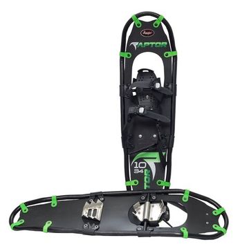 Снегоступы Canadian Camper RAPTOR R930 (черно-зеленый) 22,9х76,2