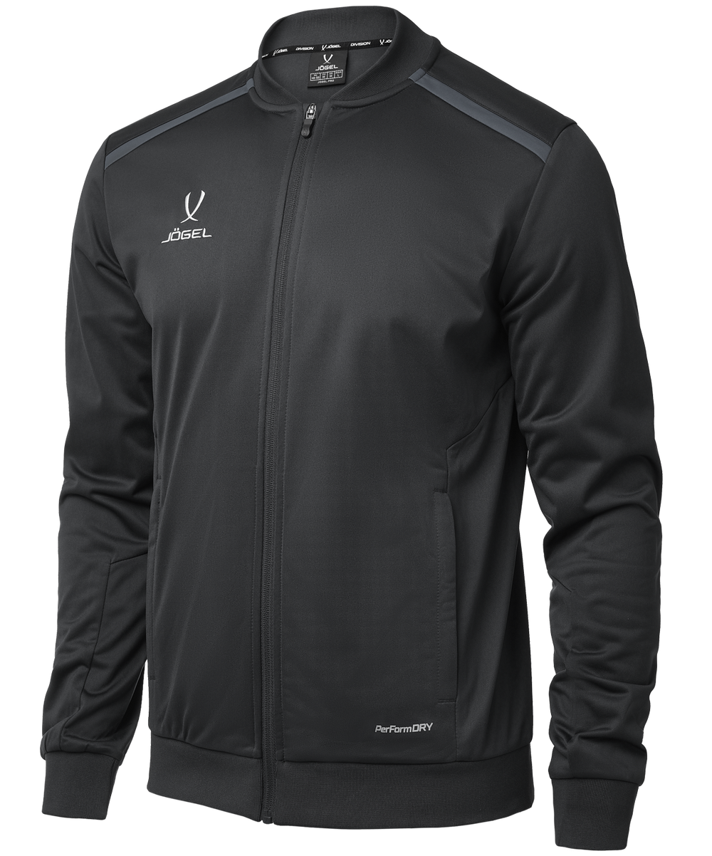 Олимпийка DIVISION PerFormDRY Pre-match Knit Jacket, черный, детский