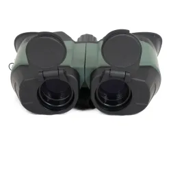 Призменный бинокль ARKON 8x21 / АРКОН 8 на 21 - вид спереди с открытыми защитными крышками объективов