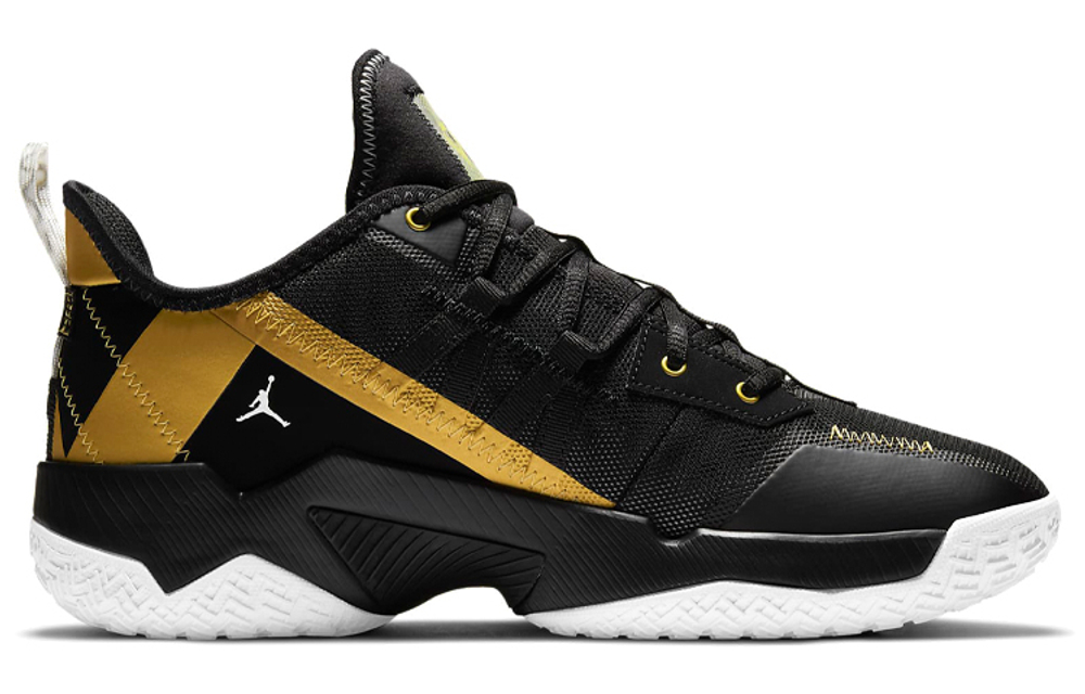 Air Jordan Westbrook One Take 2 Pf "Black Metallic Gold"