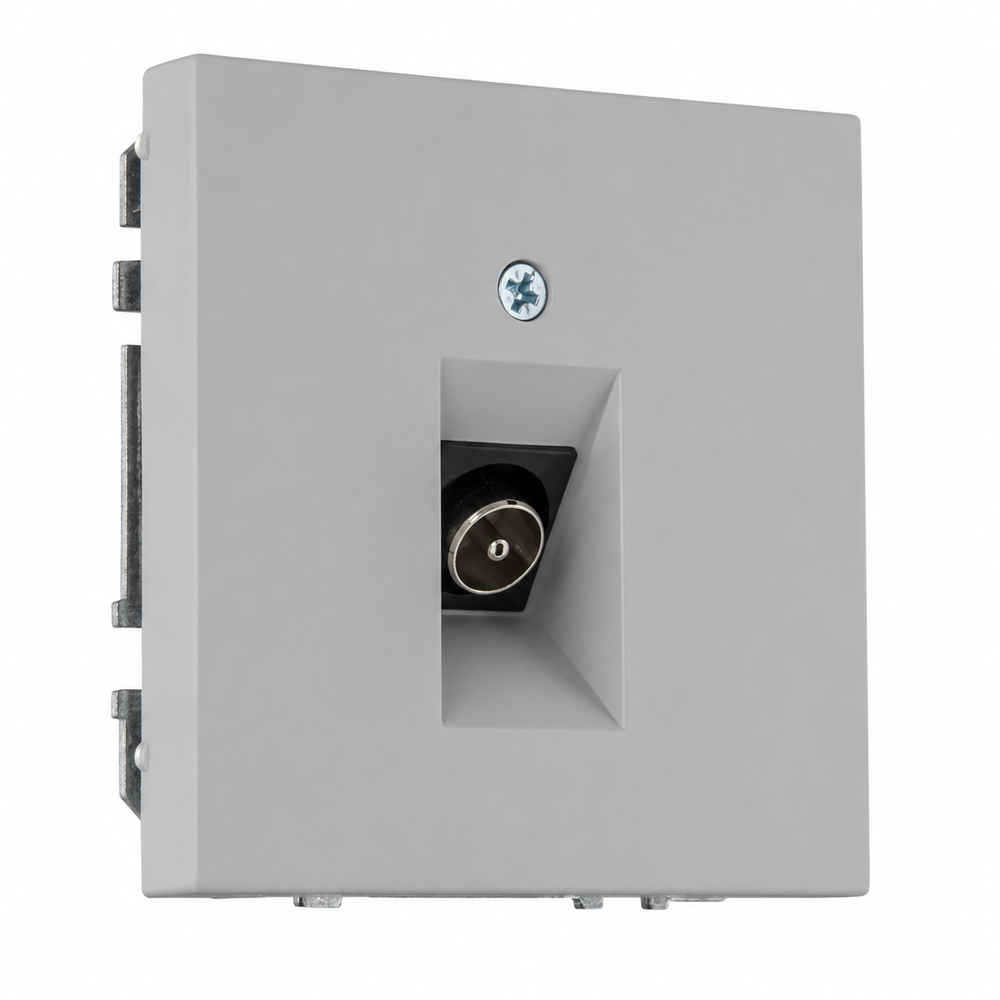 Розетка телевизионная LAVERO SUPERIOR 1033201011 серый матовый