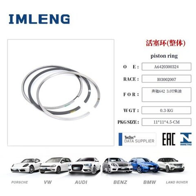 Кольца поршневые STD Mercedes-Benz 3.0 CDI M642