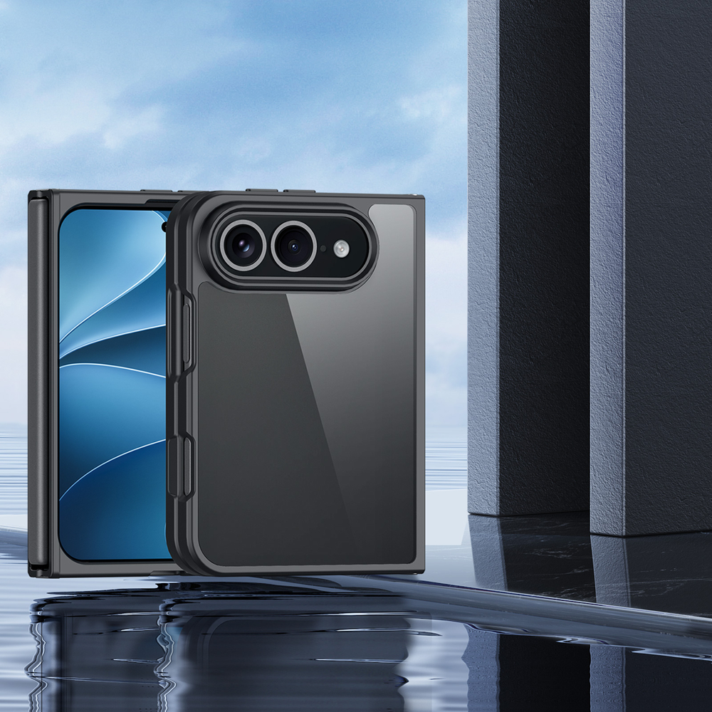 Двухкомпонентный чехол с черными рамками для iPhone Duo, серия Aimo Series Case от Dux Ducis
