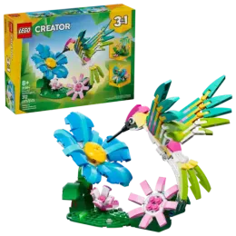 Конструктор LEGO Creator 3in1 31384 Wild Animals: Colorful Hummingbird