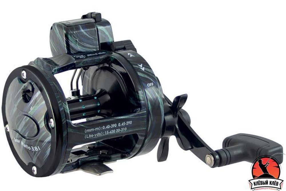 Катушка мультипликаторная Black Side Drafter Pro LC 300