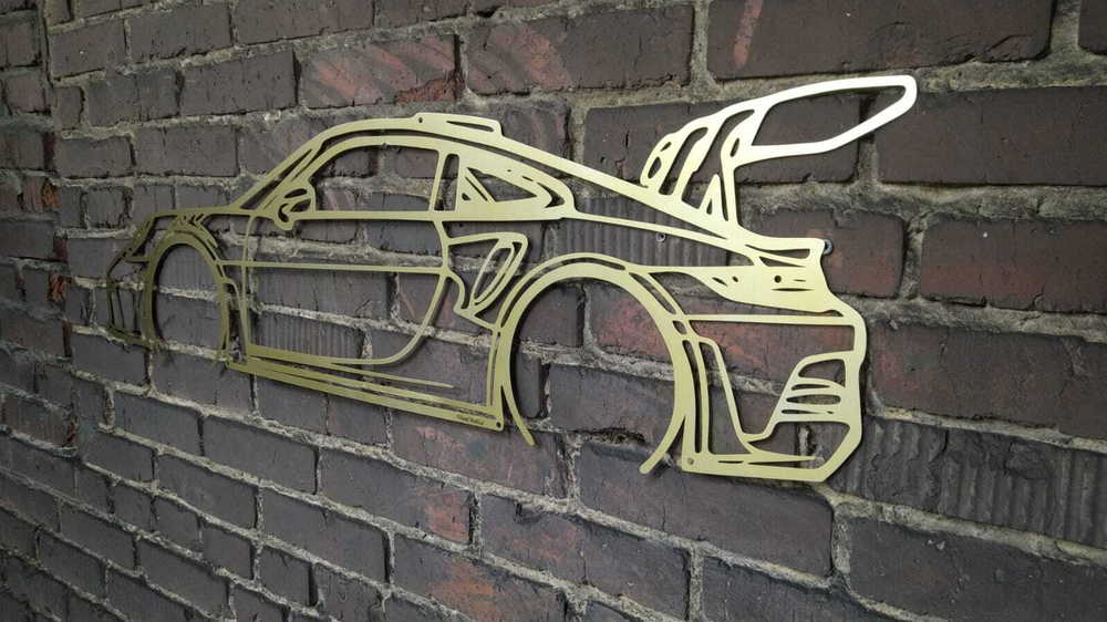 Панно автомобиль "Porsche"