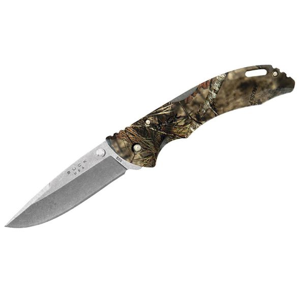 Цена наСкладной нож Buck Bantam Mossy Oak Camo, сталь 420НС, рукоять  нейлон
