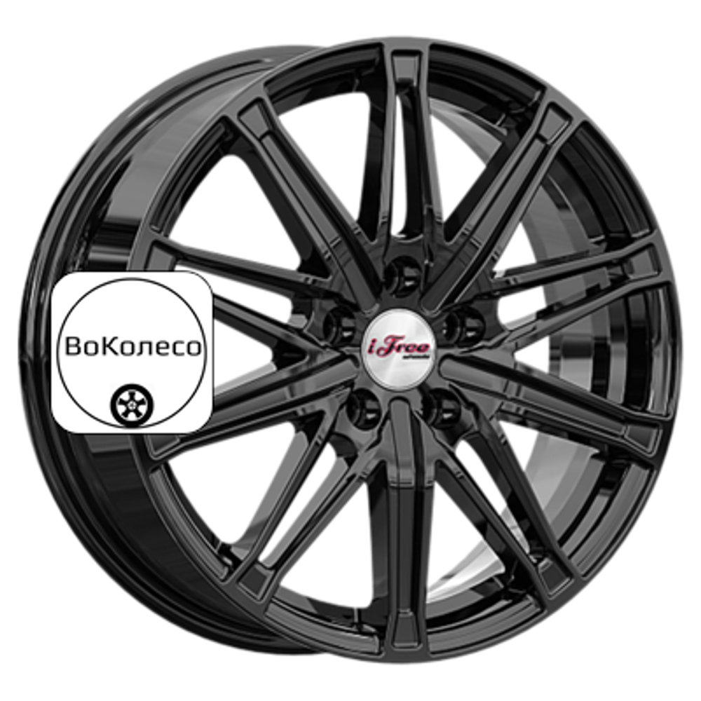 6,5x17/5x110 ET35 D65,1 Виар (КС1065) BK iFree