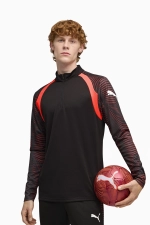 Кофта Puma IndividualFINAL 1/4 Zip Top - черный