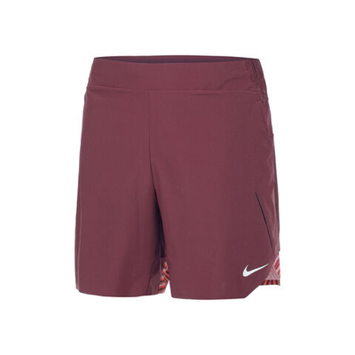 Мужские теннисные шорты Nike Dri-Fit Court Slam RG Shorts Men - Dark Red, Antique Pink