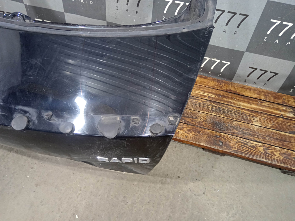 Крышка багажника Skoda Rapid 1 12-20 Б/У Оригинал 5JA827025B