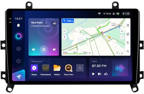 Магнитола для Toyota Highlander 4 2019-2024+ (ШГУ 8") - Teyes CC3-2K QLed Android 10, Быстрая, SIM-слот, CarPlay