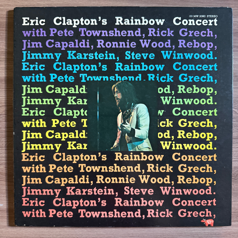 Виниловая пластинка Eric Clapton ‎– Eric Clapton's Rainbow Concert LP