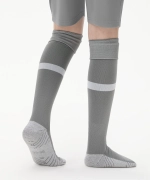 Гетры футбольные JÖGEL CAMP ADVANCED SOCKS, серый/белый