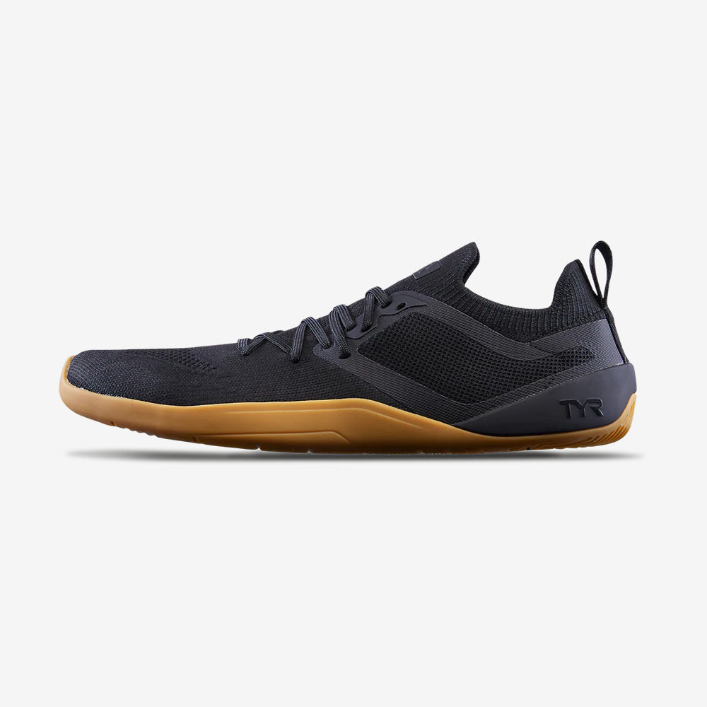 Кроссовки для фитнеса и тяги TYR DropZero 2 Barefoot Trainer (Черные) - DZL2-544