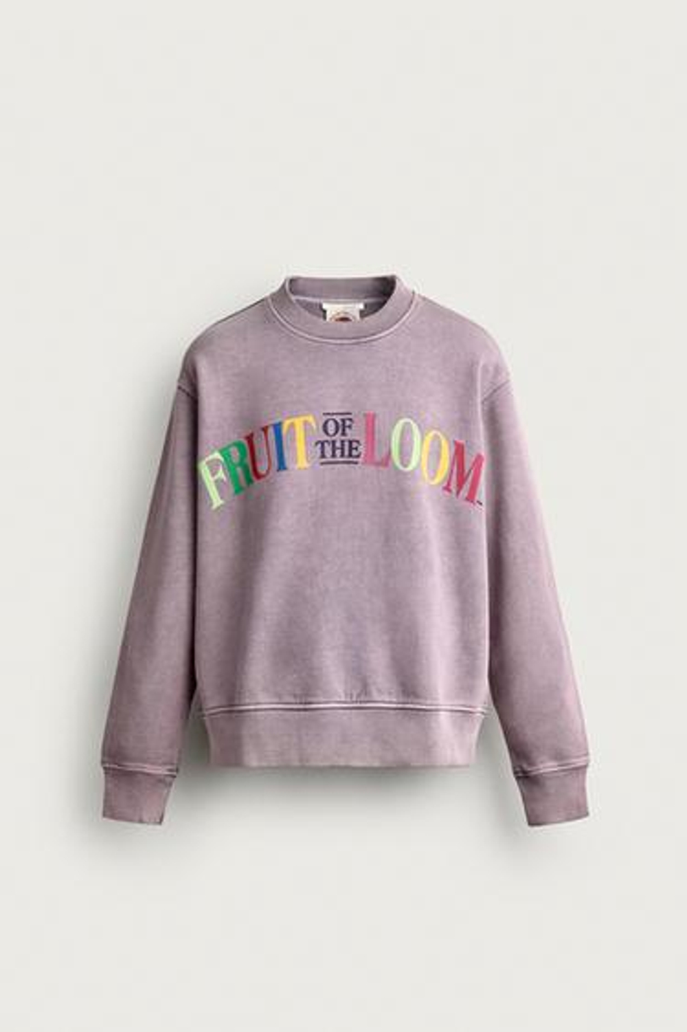 ZARA - FRUIT OF THE LOOM™ ТОЛСТОВКА С ПРИНТОМ, СИРЕНЕВЫЙ