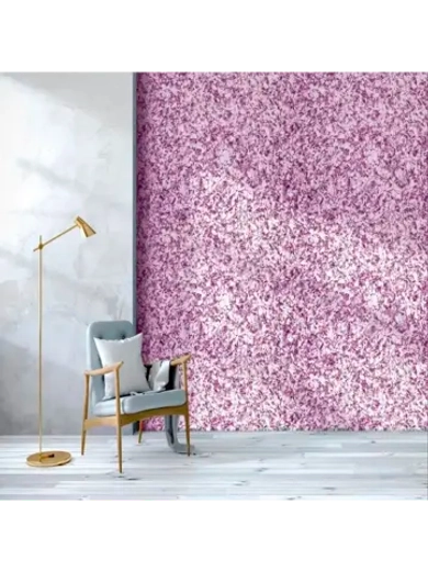 Жидкие обои LWDecor красно-розовый цвет